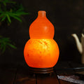 Large Himalayan Gourd Salt Lamp - Good Fortune Symbol