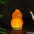 Small USB Himalayan Gourd Salt Lamp - Good Fortune Symbol